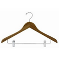 Dark Bamboo Flat Combination Hanger